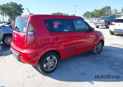 2011 Kia Soul + from USA, damaged, VIN KNDJT2A24B7343251